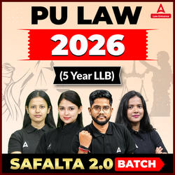 PU LAW 2026 (3 Year LLB) SAFALTA 2.0 BATCH | Complete Live Classes By Adda247 (As per Latest Syllabus)
