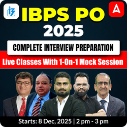 IBPS PO 2025 | Complete Interview Preparation | Live Classes With 1-on-1 Mock Session | Online Live Classes by Adda 247