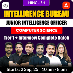 Intelligence Bureau (IB) - (Computer Science) Grade-II 2025 | Junior Intelligence Officer (JIO) | Live Classes + Test Series | Hinglish | Online Live Classes by Adda 247