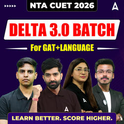 CUET 2026 DELTA 3.0 BATCH For GAT+Language | CUET UG Online Coaching by Adda247