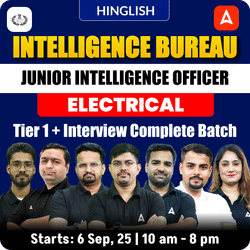 Intelligence Bureau (IB) - (Electrical) Grade-II 2025 | Junior Intelligence Officer (JIO) | Live Classes + Test Series | Hinglish | Online Live Classes by Adda 247