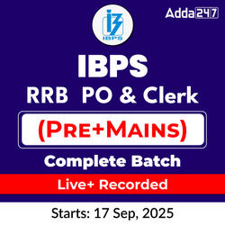 IBPS RRB  PO & Clerk Complete (Pre+Mains) Batch | Online Live Classes by Adda 247