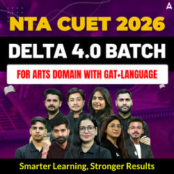 CUET 2026 Delta 4.0 Batch for Arts with GAT+LANGUAGE | CUET UG Online Coaching by Adda247