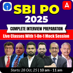 SBI PO 2025 | Complete Interview Preparation | Live Classes With 1-on-1 Mock Session | Online Live Classes by Adda 247