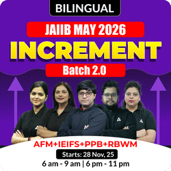 Increment Batch 2.0 | JAIIB MAY 2026 | AFM+IEIFS+PPB+RBWM | Bilingual | Online Live Classes by Adda 247