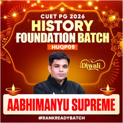 CUET PG HISTORY AABHIMANYU SUPREME BATCH | FOUNDATION 2026 | Complete Live Classes | HISTORY Online Coaching By Adda247 (As per Latest Syllabus)