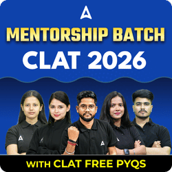 Free Mentorship Batch : CLAT 2026 | LIVE Classes by ADDA247 With CLAT FREE PYQs