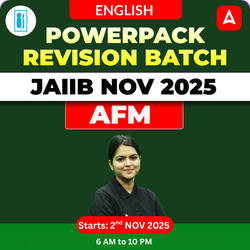 AFM | Powerpack Revision Batch | JAIIB NOV 2025 | English Medium | Online Live Classes by Adda 247