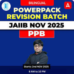 PPB | Powerpack Revision Batch | JAIIB NOV 2025 | Bilingual | Online Live Classes by Adda 247