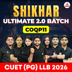 CUET PG LLB 2026 SHIKHAR ULTIMATE 2.0 BATCH | DU LLB & BHU LLB Preparation | Complete Live Classes By Adda Education (As per Latest Syllabus)