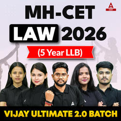 MH-CET LAW 2026 (5 Years LLB) VIJAY ULTIMATE 2.0 BATCH | Complete Live Classes By Adda Education (As per Latest Syllabus
