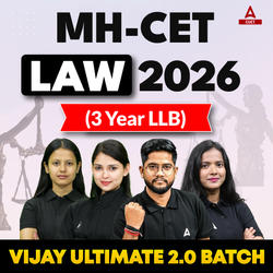 MH-CET LAW 2026 (3 Year LLB) VIJAY ULTIMATE 2.0 BATCH | Complete Live Classes By Adda Education (As per Latest Syllabus)