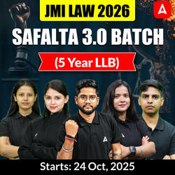 JMI LAW 2026 (5 Year LLB) SAFALTA 3.0 BATCH | Complete Live Classes By Adda Education (As per Latest Syllabus)