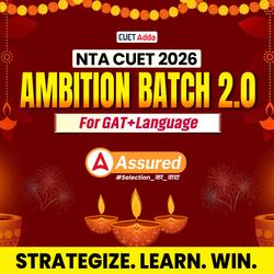 CUET 2026 AMBITION 2.0 BATCH For GAT+Language | CUET UG Online Coaching by Adda Education