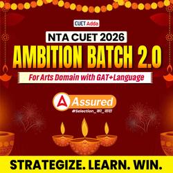 CUET 2026 AMBITION 2.0 BATCH For Arts with GAT+LANGUAGE | CUET UG Online Coaching by Adda Education