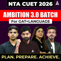CUET 2026 AMBITION 3.0 BATCH For GAT+Language | CUET UG Online Coaching by Careers Adda
