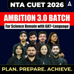 CUET 2026 AMBITION 3.0 BATCH For Science with GAT+LANGUAGE | CUET UG Online Coaching by Careers Adda