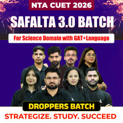 CUET 2026 SAFALTA 3.0 BATCH For Science with GAT+LANGUAGE | CUET UG Online Coaching by Careers Adda