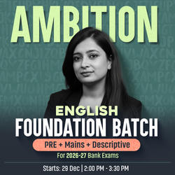 Ambition | English Foundation Batch for 2026-27 Bank Exams | Pre + Mains | Online Live Classes by Adda 247