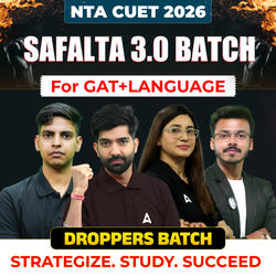 CUET 2026 SAFALTA 3.0 BATCH For GAT+Language | CUET UG Online Coaching by Careers Adda