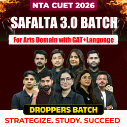 CUET 2026 SAFALTA 3.0 BATCH For Arts with GAT+LANGUAGE | CUET UG Online Coaching by Careers Adda