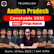 Andhra Pradesh Police Constable-2025 | Free PYQs Batch | Online Classes By Adda247