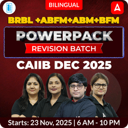 CAIIB PowerPack Revision Batch (ABM + BFM + ABFM + BRBL) | Bilingual | Online Live + Recorded Classes by Adda 247