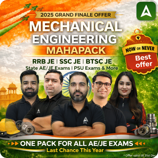 Mechanical Engineering Maha Pack: SSC JE, RRB JE & State AE/JE Exams – One Pack, Full Selection Preparation