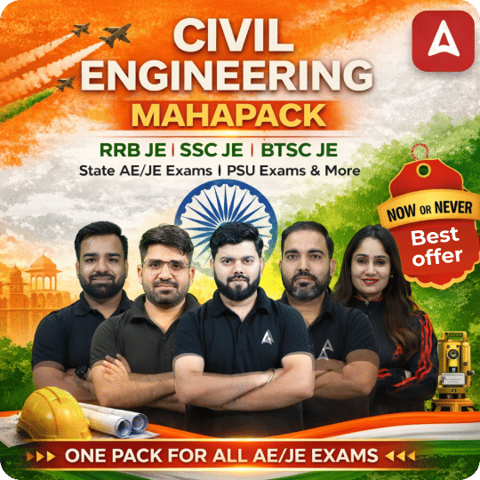 Civil Engineering Maha Pack: SSC JE, RRB JE & State AE/JE Exams – One Pack, Full Selection Preparation