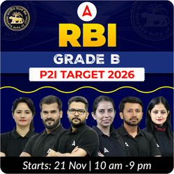 RBI GRADE B P2I TARGET 2026 | Online Live Classes by Adda 247
