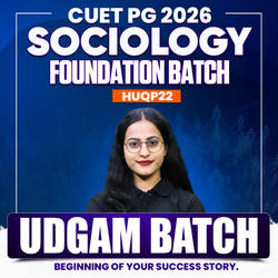 CUET PG SOCIOLOGY (HUQP22) FOUNDATION - 2026 | UDGAM Batch | CUET PG SOCIOLOGY Online Coaching by Careers Adda (As per Latest Syllabus)