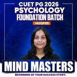 CUET PG PSYCHOLOGY (HUQP20) FOUNDATION - 2026 | MIND MASTERS Batch | CUET PG PSYCHOLOGY Online Coaching by Careers Adda (As per Latest Syllabus)