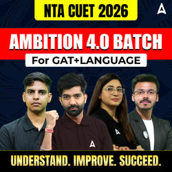 CUET 2026 AMBITION 4.0 BATCH For GAT+Language | CUET UG Online Coaching by Careers Adda