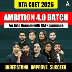 CUET 2026 AMBITION 4.0 BATCH For Arts with GAT+LANGUAGE | CUET UG Online Coaching by Careers Adda