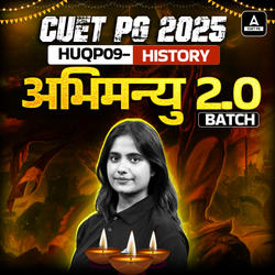 CUET PG 2025- अभिमन्यु 2.0 BATCH-HUQP09  | Complete Live Classes By Adda247 (As per Latest Syllabus)