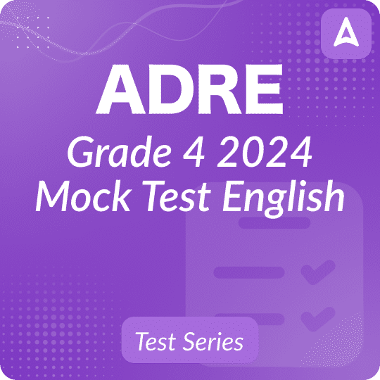 ADRE Grade 4 2024 Mock Test English