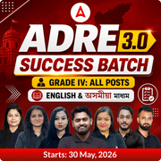 ADRE 3.0: GRADE 4 - All Posts | SUCCESS BATCH | English & অসমীয়া মাধ্যম | Online Live Classes by Adda 247