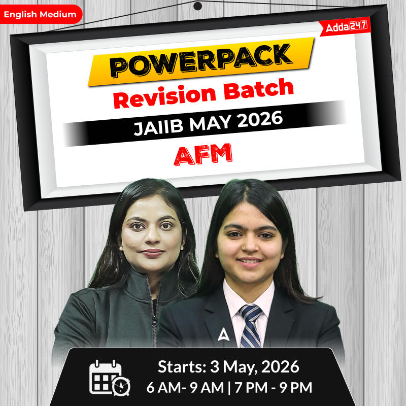 AFM | Powerpack Revision Batch | JAIIB 2026 | English Medium | Online Live Classes by Adda 247