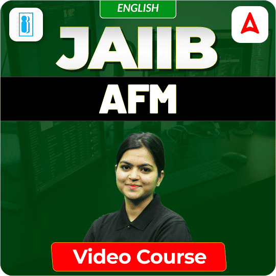 AFM | JAIIB | English | Video Course by Adda247