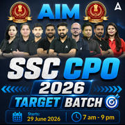 SSC CPO 2026 (AIM) - Target Batch with Test Series and Ebook | Hinglish | Online Live Classes By Adda247