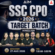 SSC CPO 2026 (AIM) - Target Batch with Test Series and Ebook | Hinglish | Online Live Classes By Adda247