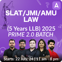 SLAT/JMI/AMU & Other 5-year Law Entrances 2025 PRIME 2.0 BATCH| Complete Live Classes By Adda247 (As per Latest Syllabus)