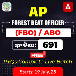 AP FOREST BEAT OFFICER (FBO) & ABO 2025 | Free PYQs Live Batch | Online Live Classes by Adda 247