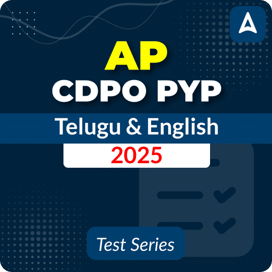 AP CDPO Mock Test Series