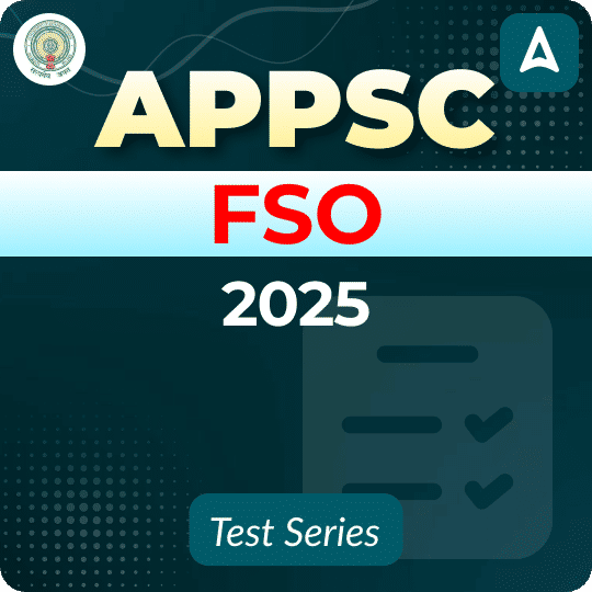 APPSC FSO 2025 Mock Test Series