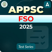 APPSC FSO 2025 Mock Test Series