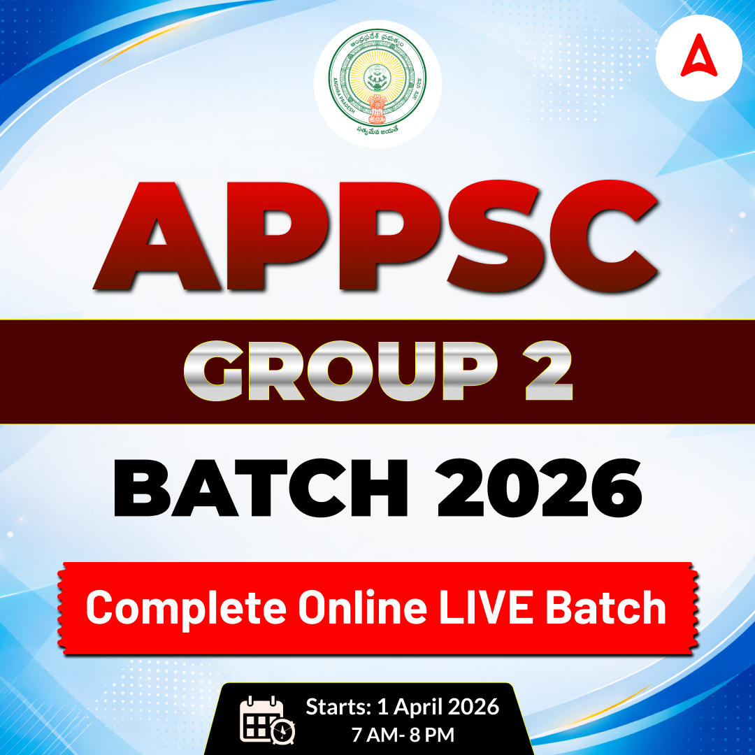 APPSC Group 2 Batch 2026 | Complete Live + Recorded Batch | Online Classes By Adda247