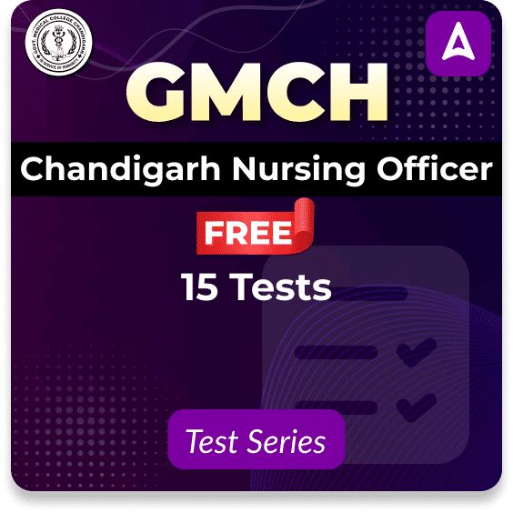 GMCH Chandigarh Nursing Officer FREE