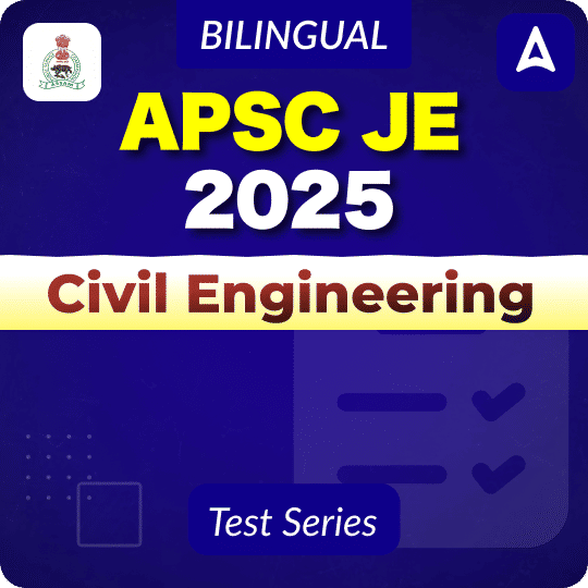APSC JE Civil Engineering Mock Test