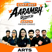 Aarambh Ultimate 3.0 Class 12th + CUET ARTS 2027 Batch (Live Classes)